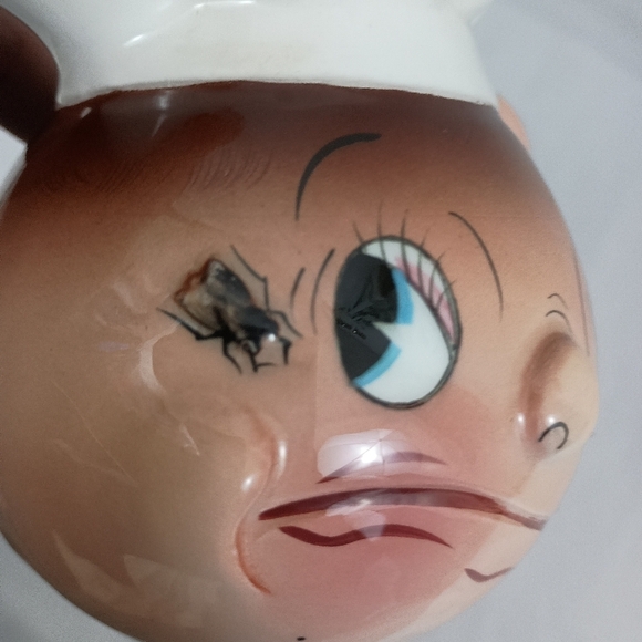 Vintage Ucagco Chef Creamer O My A Fly Series Anthropomorphic Mid Century Kitch - Picture 2 of 7